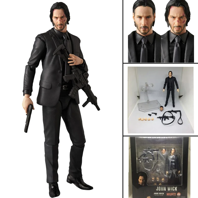 6 дюймов 15 см Новый Mafex 070 Джон фитиль Коллекционные фигурки героев игрушка подарок