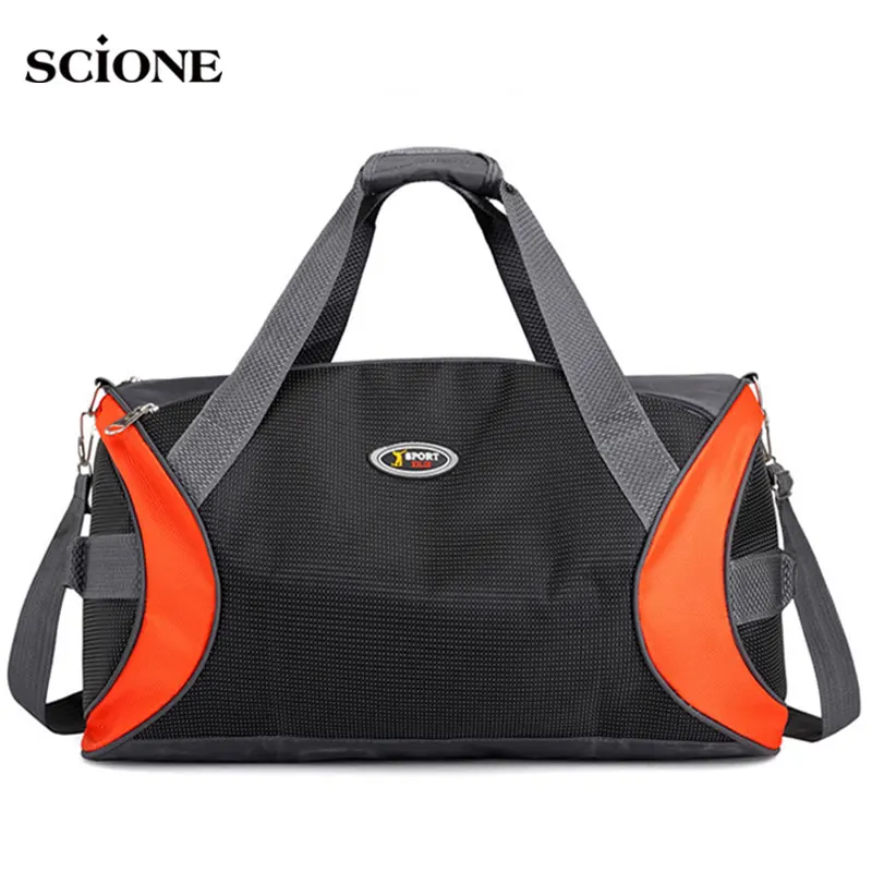 

Sports Gym Bags Dry Wet Fitness Shoulder Bag Waterproof Nylon For Shoes Traveling Men Training Tas Sac De Sport Gymtas XA23WA