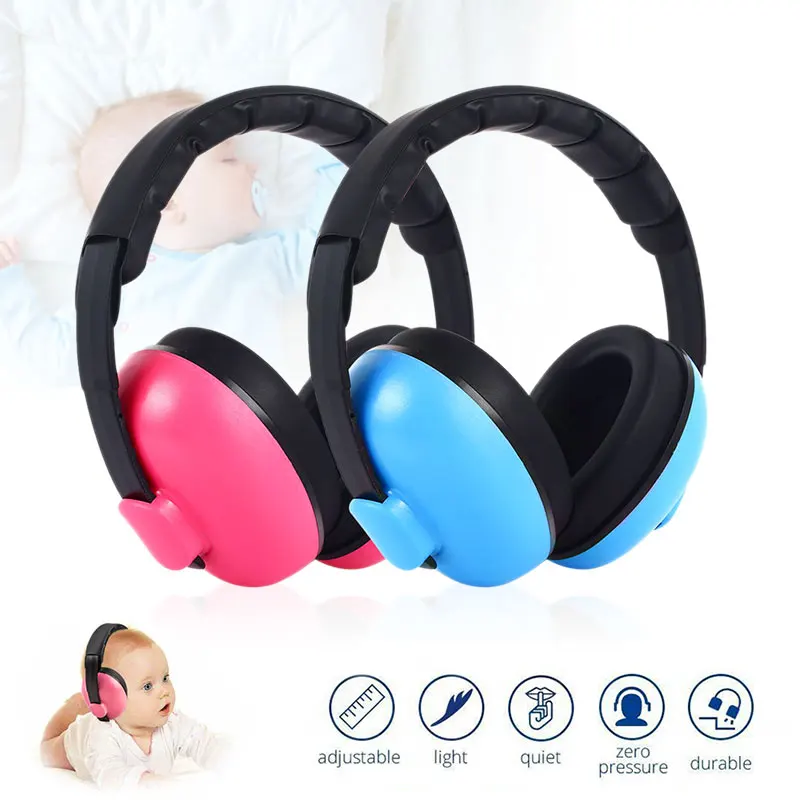 

Sound Insulation Earmuffs Noise Reduction Earmuff 25dB Children Adjustable Shooting Protector Hearing Protection Ear Plugs