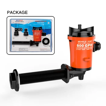 

Seaflo 12v 800gph Livewell Live Well Boat Tank Aerator Submersible Bilge Pump Marine Boats and Yachts
