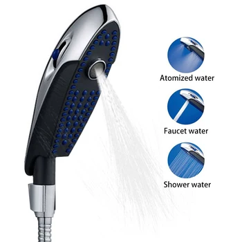 

Handheld Rainfall Shower Head Shower System Shower Bath Head Modern Multifunction Bionic Dolphin Design Water Saving Shower Head