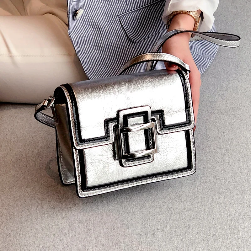 

New Women Casual Flap Bag 2018 Genuine Leather High Quality Messenger Bag Brand Fashion Shoulder Crossbody Bag Pack for Ladies