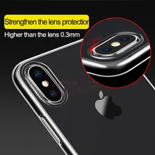 Ultra Thin Soft Transparent TPU Case For iPhone 8 8 7 Plus 7