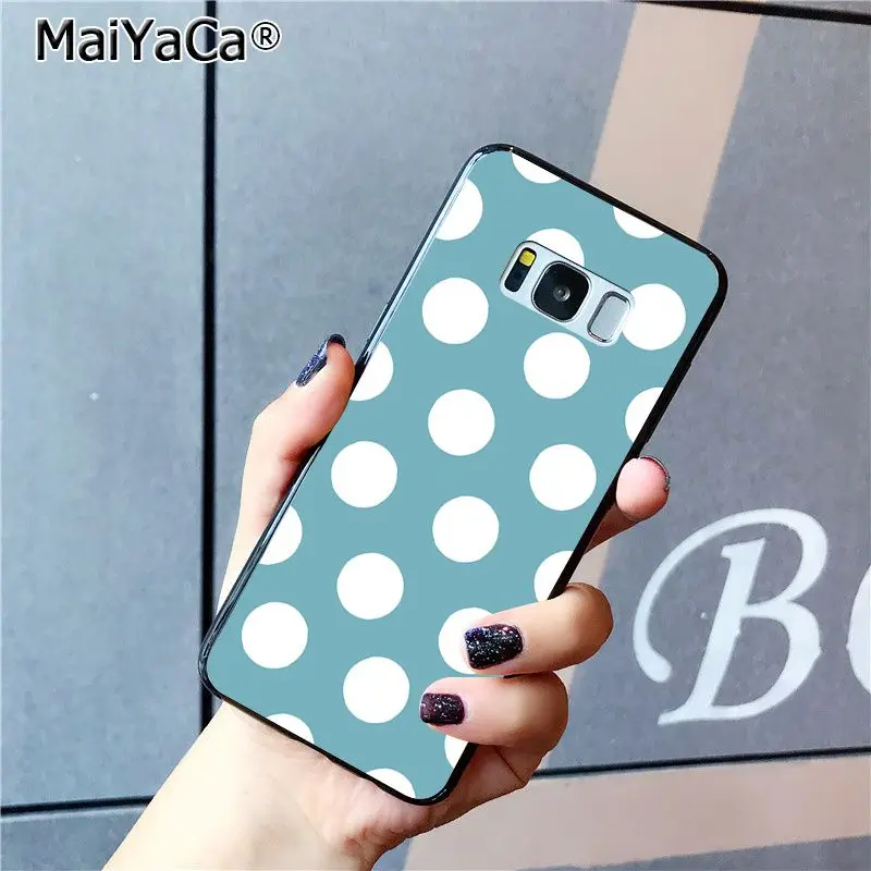 Red Black Gold Polka dots Dot