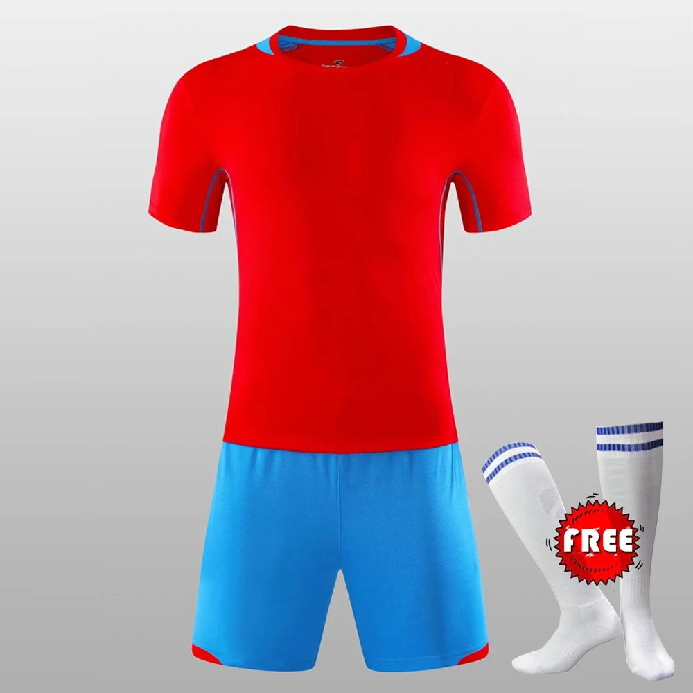 Free Socks Mens Survetement Football 2017 2017 Soccer Jerseys Set Soccer Jerseys Kits Boys Training Suit Team Soccer Tracksuit