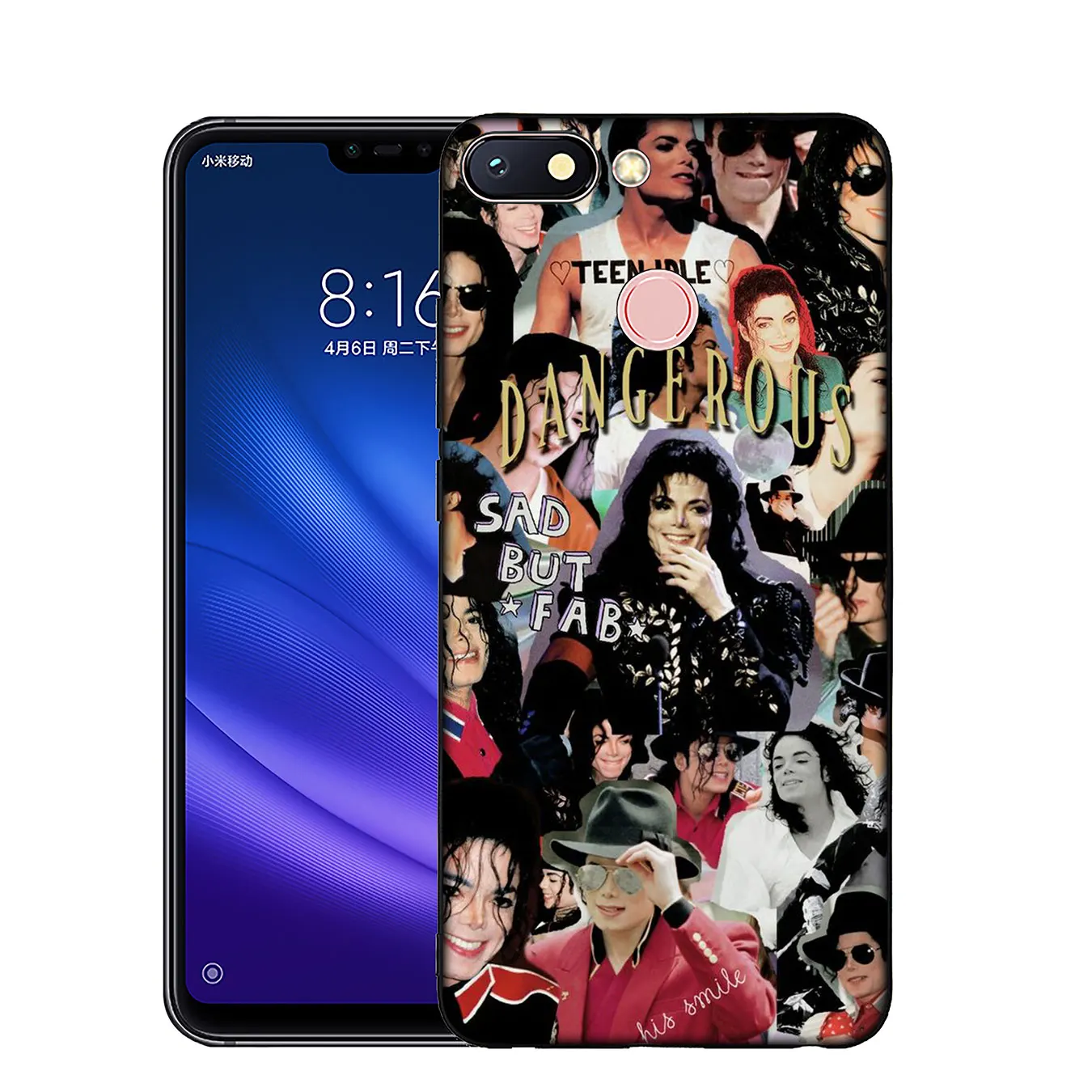 IYICAO Michael Jackson Soft Silicone Case for Xiaomi Mi 9 8 A2 Lite A1 6 pocophone f1 MAX 3 mi9 mi8 mia2