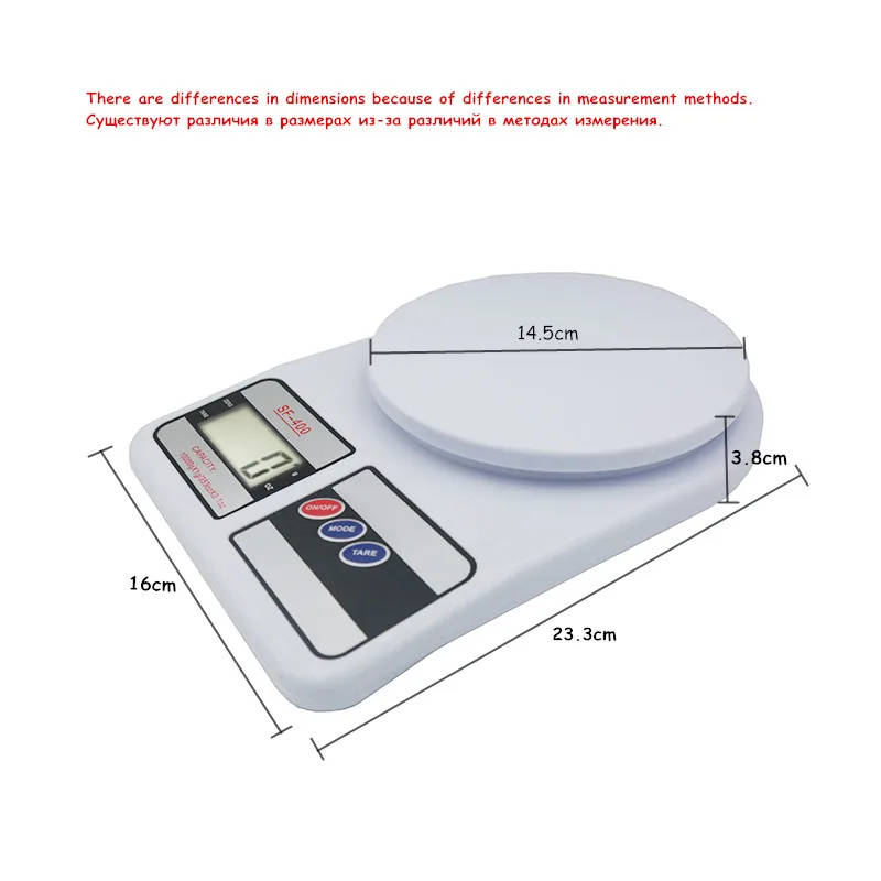 10kg X1g Digital Scale Kitchen Electronic Food Scale