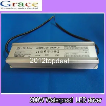 

200W Waterproof Constant Current LED Driver AC85-277V to DC24-36V 6A 6000mA