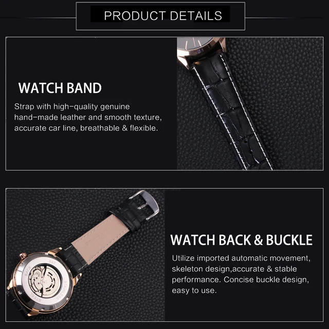 2020 New Casual Watch Men Automatic Minimalist Mechanical Wrist Watches For Men Classic Genuine Leather Strap Relógio Masculino 5