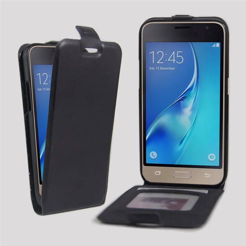 Luxury Wallet PU Leather Back Cover Case For Samsung Galaxy J1 2016 J120 J120f J1 6 SM-J120F Case 4.5 Flip Phone Protective Bag (30)
