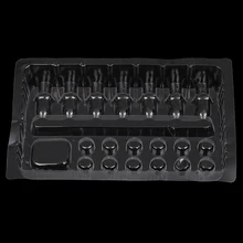 20 шт одноразовые пластиковые татуировки лоток картриджа иглы держатель стенд лотки пластины лидер продаж