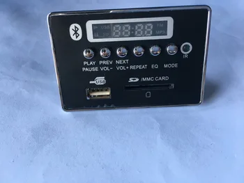 

100pcs Bluetooth Hands-free MP3 Decoder Board Module Car USB MP3 Player Integrated Remote Control USB FM Aux Radio for Car