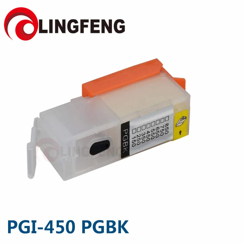Многоразовый картридж PGI450 для принтеров Canon PIXMA IP7240 MG5440 MG5540 MG6440 MG6640 MG5640 MX924 MX724 IX6840 |