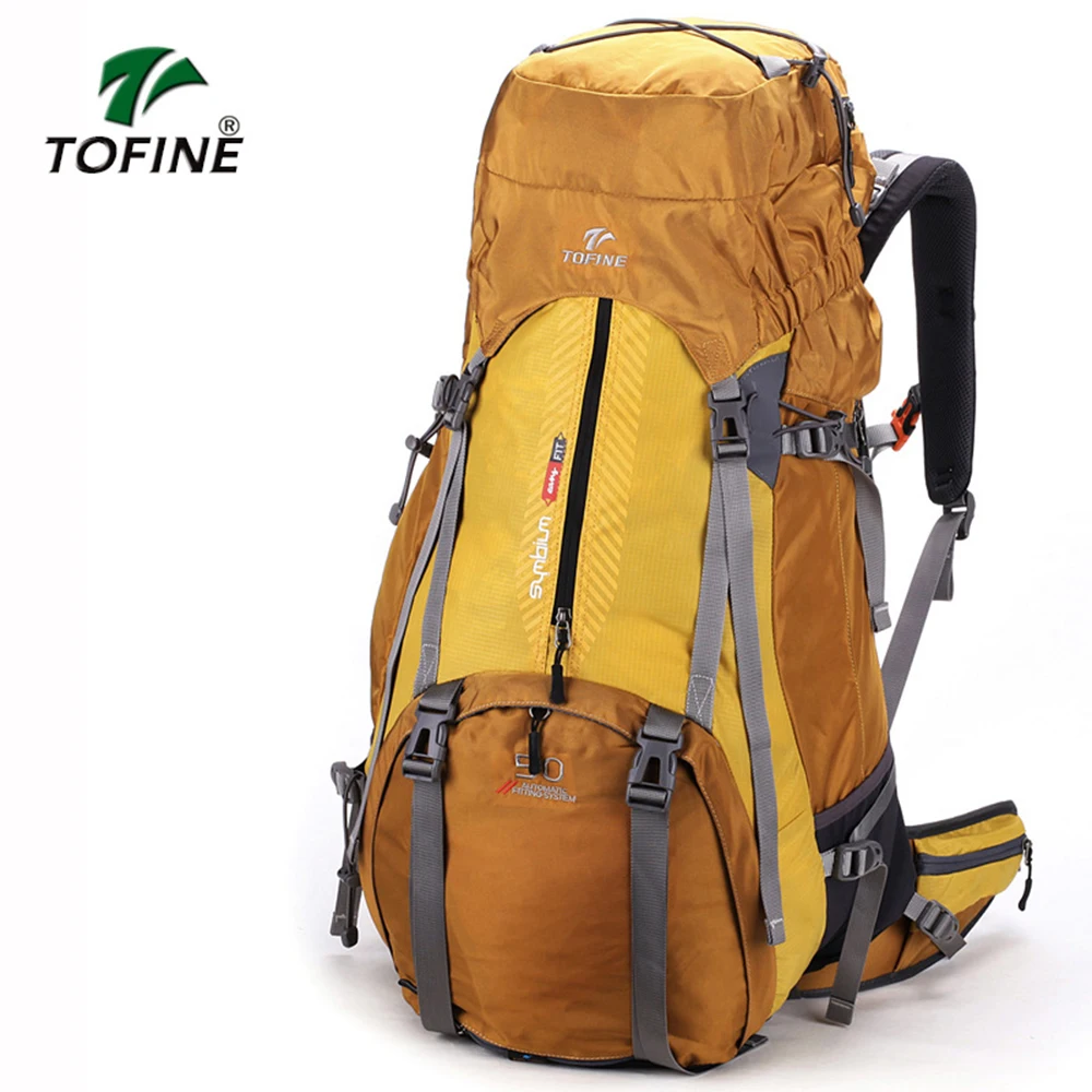 TOFINE Большой Вместительный рюкзак унисекс для путешествий Многофункциональный
