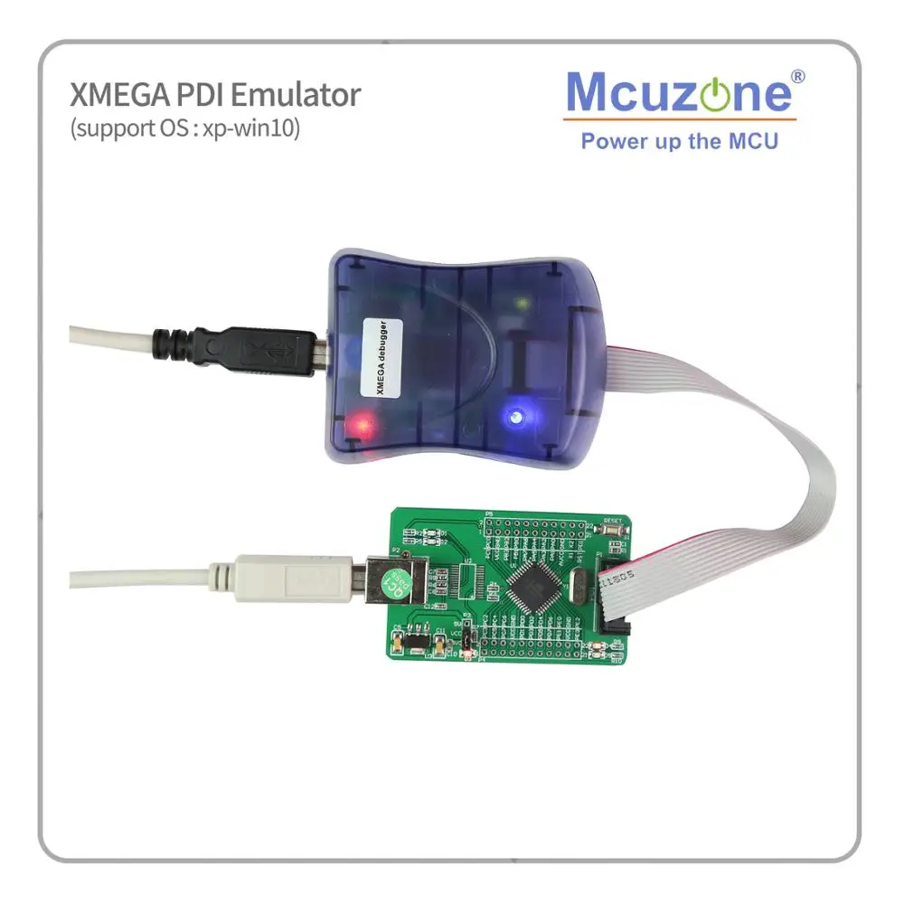 Бесплатная доставка ATxmega PDI Эмулятор программист ATXMEGA128A1U 256A3U 64A3U ATXMEGA32A4U ATXMEGA32D4 AVR