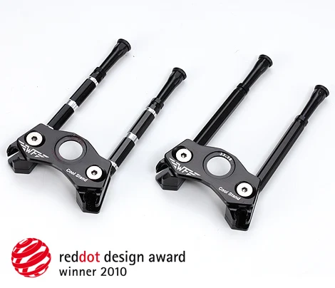 

Bike Bicycle Stand 33-39mm Adjustable Aluminum Side Stick Kick Black Stand Bike Accessories