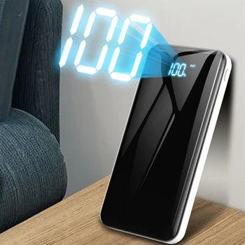 

Universal Power Bank 20000mAh Mobile Phone Charger External Battery Ultra Thin Powerbank for iPhone 8 X XR XS Max Samsung Xiaomi