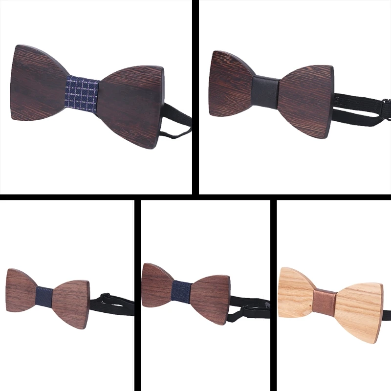KLV для мужчин костюмная галстук-бабочка галстук дерево бантом свадебные классические для Новое поступление бизнес Вечерние