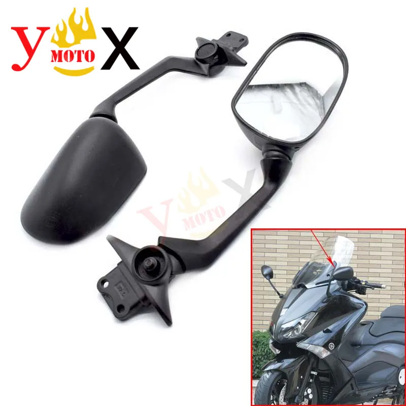 Боковое зеркало заднего вида для мотоцикла Макси скутера Yamaha XP530 TMAX530 TMAX 530 2012 2014