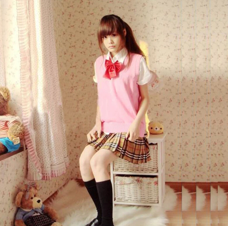 Anime Cosplay School Girl Costume
