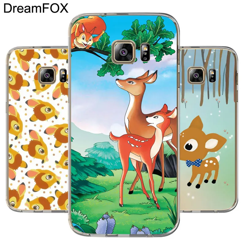DREAMFOX M534 милый олень силиконовый чехол-накладка из мягкого ТПУ чехол КРЫШКА ДЛЯ