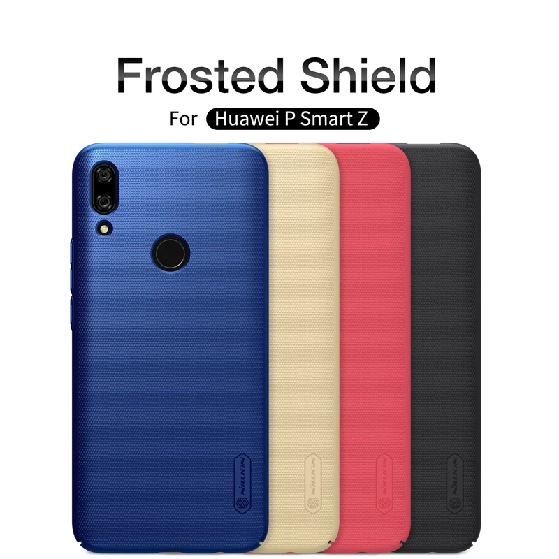 

Phone Case For Huawei P Smart Z Cover Shell NILLKIN Super Frosted Matte PC back cover case gift phone holder