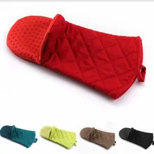 1 чехол из поликарбоната и силикона утолщение микроволновая печь изолирующие перчатки кухонная варежка термостойкие протектор Пособия по кулинарии LB 209