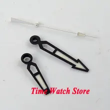 Черные часы со светящимися стрелками подходят для ETA 2836 Mingzhu 2813 движение H36