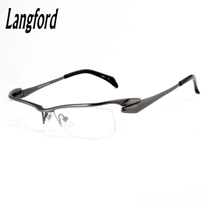 High end pure titanium eyeglasses frame men optical glasses eyeware