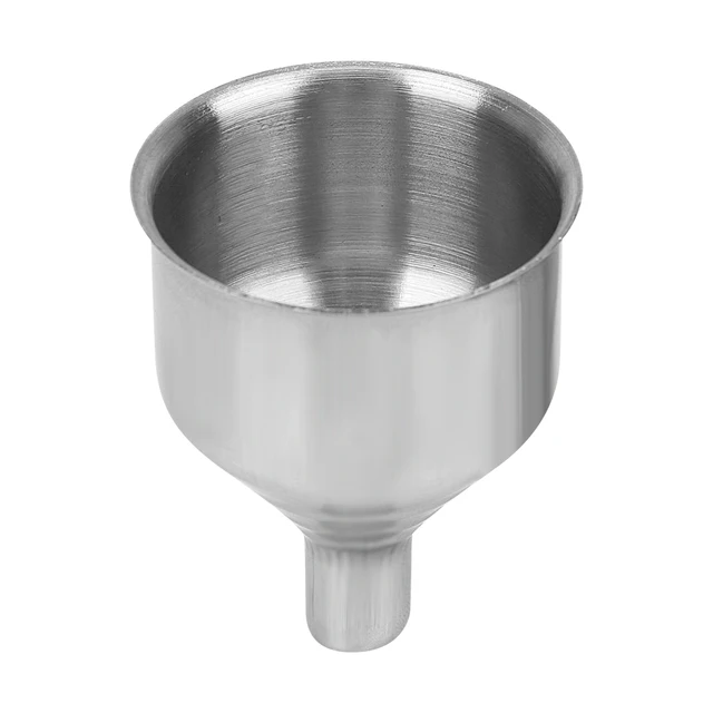 HILIFE Mini Stainless Steel Small Mouth Funnels for Filling Hip Flask Narrow Mouth Bottles Bar