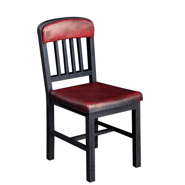 1//6 Plastic Metallic Color Chair Model for 12/'/' Action Figure Red