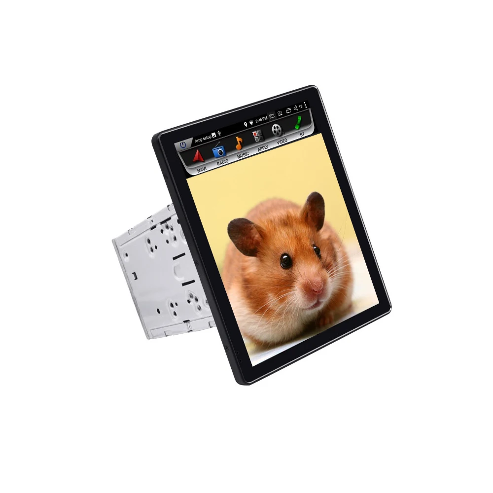 Sale 2 Din 9.7" 4GB/64GB Car Radio Android 8.1 Head Unit Support SWC GPS Navi Wifi DVRs Rear View Camera Recorder Multimedia Player 5