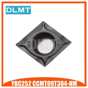 

10PCS YBC252 CCMT09T304-HM cutting tool carbide inserts Lathe Cutting Tools CNC blade alloy carbide