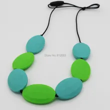 Разноцветные брендовые новые слингобусы без дифенилпропана силиконовые детские трофеи Детские Chewlry силиконовые ожерелья с зубами 5 шт./партия