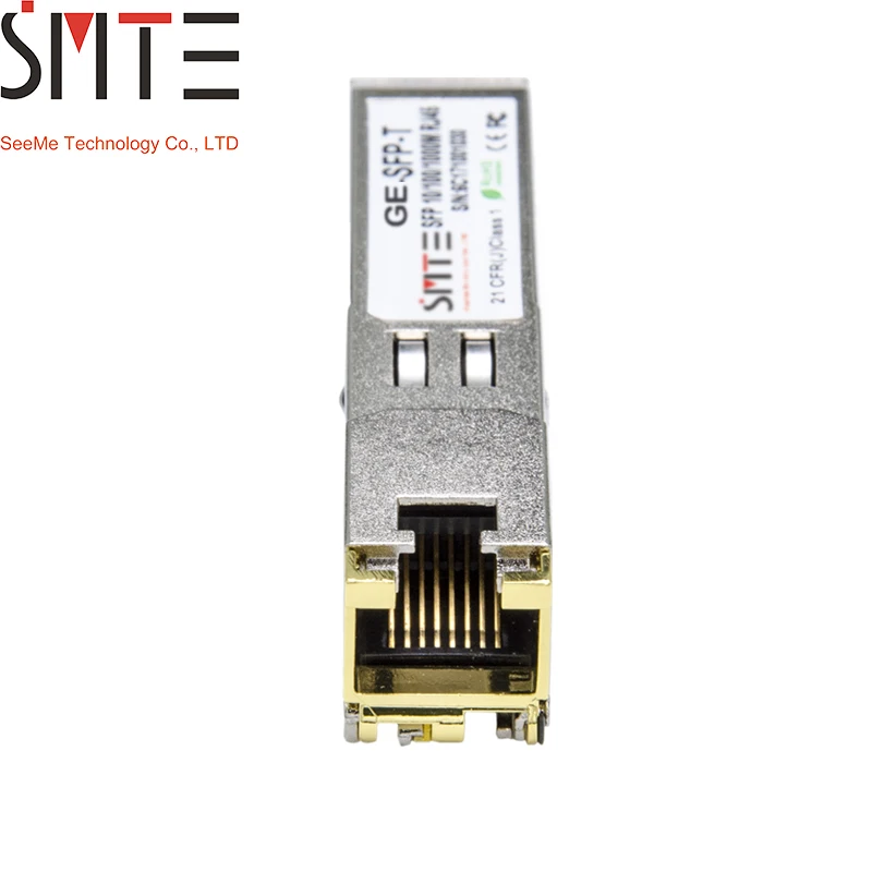 Совместимость с HW RJ45 волоконно-оптический SFP-1000BASET SFP SFP-GE-T оптический модуль SFP-1000BASET-T-RJ45-100m