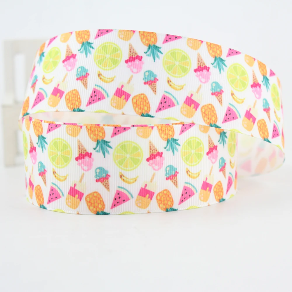fruit printed grosgrain ribbon (6)