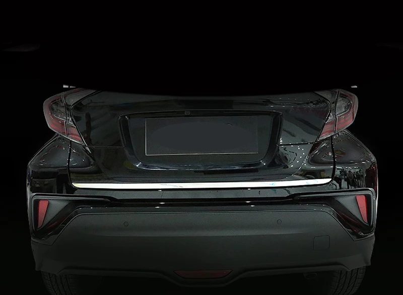 Автомобильный Стайлинг 1 шт. из нержавеющей стали задний багажник хвост украшения для калитки Накладка для Toyota C-HR CHR
