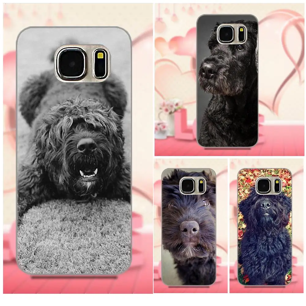 

TPU Mobile Phone Cases For Galaxy A3 A5 A7 J1 J3 J5 J7 S5 S6 S7 S8 S9 edge Plus 2016 2017 Bouvier Des Flandres Dog Puppies