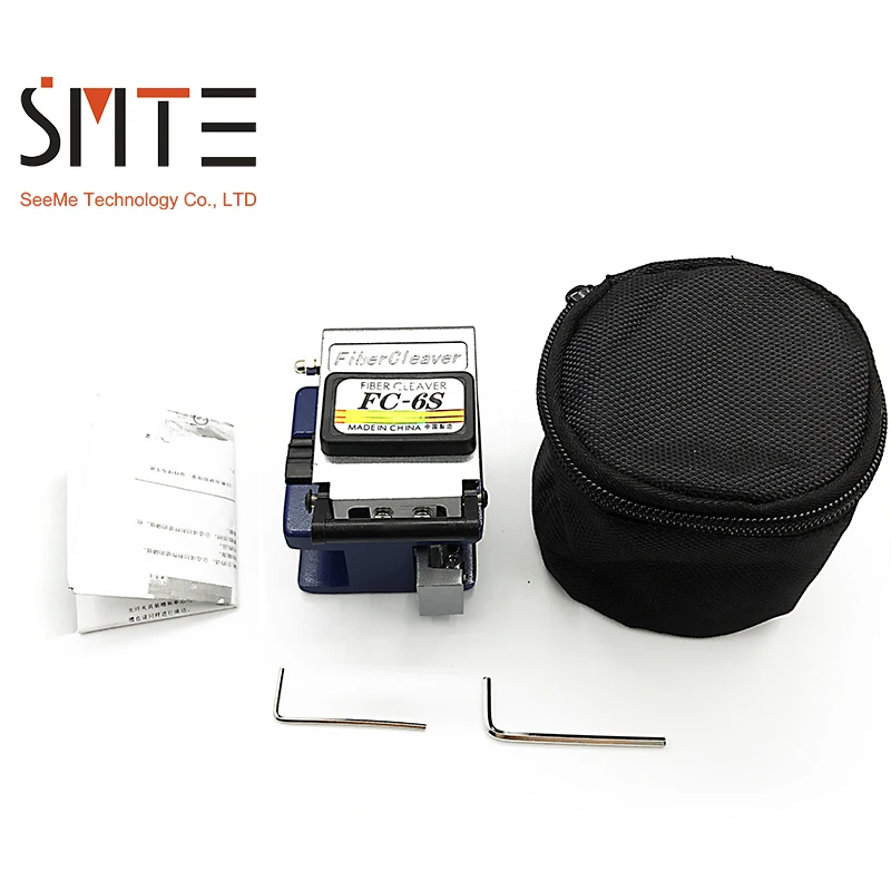 FC-6S Tool Kit Optic Cleaver 250um-900um 12 Position Blade For FTTX FTTH fast connector Metal material High Precision Aluminum | Мобильные