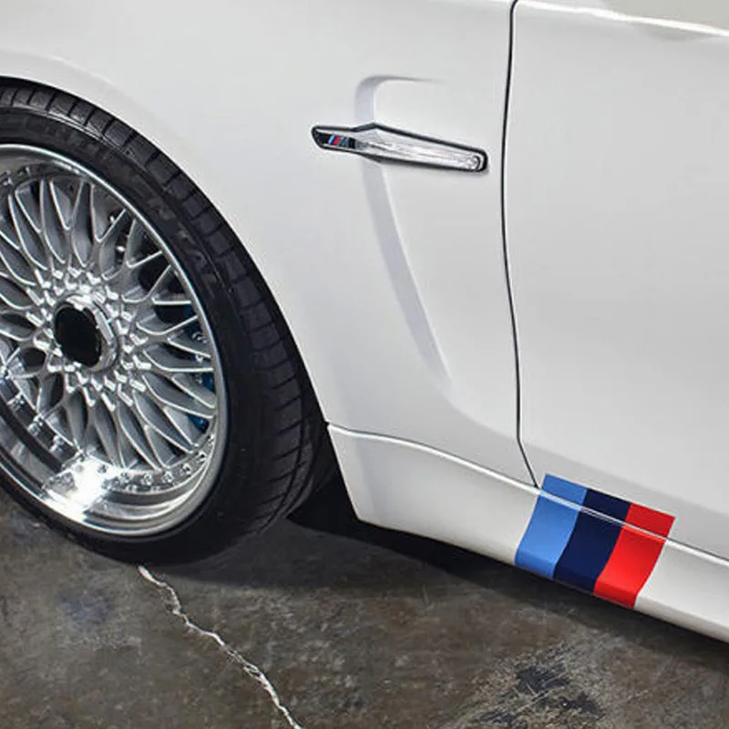 Автомобильный Стикеры полоса ноздри полоса винила Стикеры s и отличительные знаки для BMW E46 м, 3 м, 5 м, ПВХ украшения автомобильные аксессуары