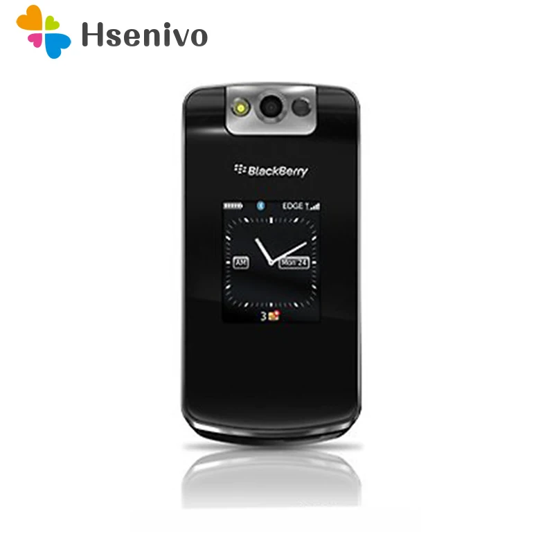 8220 Original Unlocked BlackBerry Pearl Flip 8220 Mobile Phone 2MP Refurbished BlackBerry 8220 Cellphone Free shipping