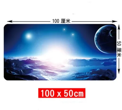 G WESAPPA 100 см x 50 см XXL большой коврик для мыши геймерский коврик для мыши Коврик для клавиатуры офисный стол Подушка домашний декор Estera цельный аниме карта - Цвет: G