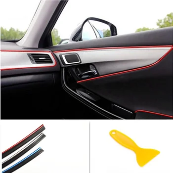 

5M Interior Sticker Decoration Strip Car Styling For Volvo S40 S60 S70 S80 S90 V40 V50 V60 V90 XC60 XC70 XC90 car accessories