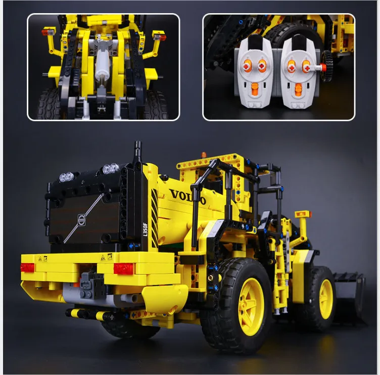 

LEPIN 20006 lepin technic volvo L350F wheel loader legoing technic 42030 legoing technic loader 42030 volvo l350f buildng block