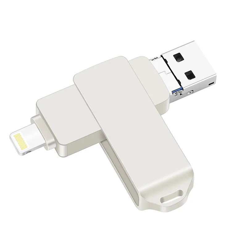 

OTG Adapter U Disk USB Flash Drive for Iphone Ipad Lightning Micro Android Phones USB 3.0 Devices Pendive 8G 16G 32G 64G 128G