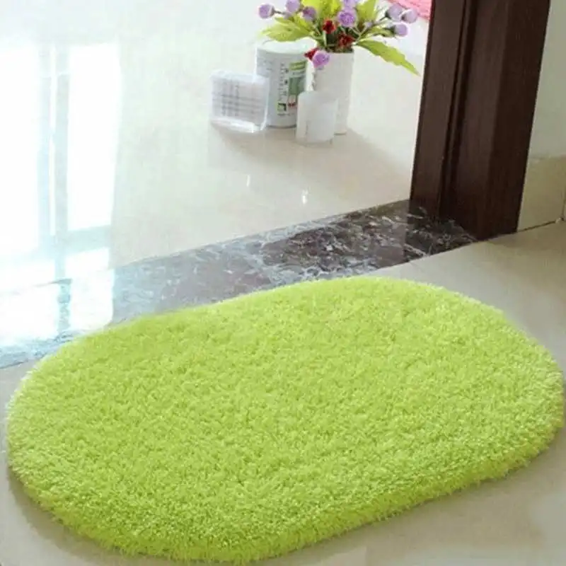 Pretty Bathroom Carpets Absorbent Soft Memory Foam Doormat Floor Rugs