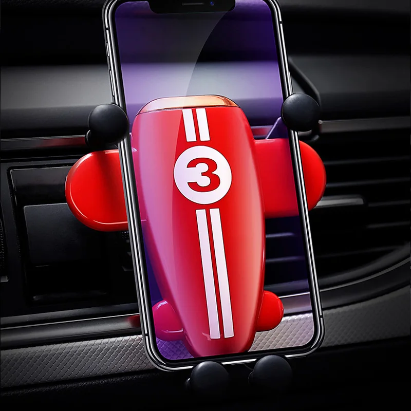 

Cobao Car Phone Holder For iPhone XS X Air Vent Smartphone Mount Car Holder For Phone in Car Cell Mobile Phone Holder Stand