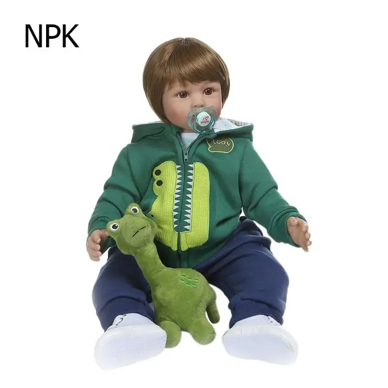 

Original NPK Soft Vinyl Reborn Baby Boy Doll Toys Lifelike Cute Toys for Children Gift