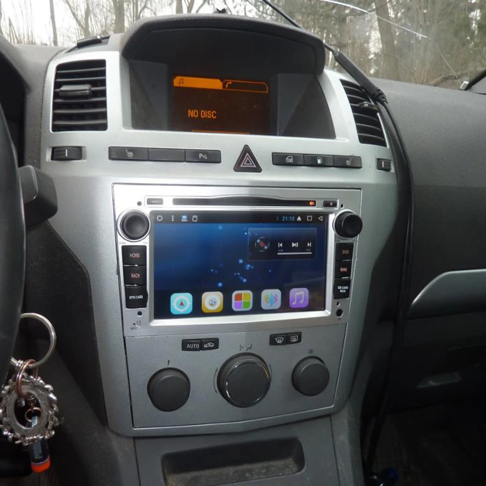 Cheap SMARTECH 8 Core 2 Din Android 7.1 Opel Car Radio DVD GPS Navigation For Astra H G Antara VECTRA ZAFIRA Vauxhall Support TPMS 3G 5