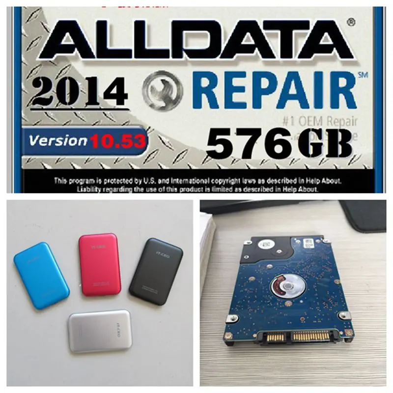 Hot Sale 1TB Alldata Mitchell Auto Repair Software All